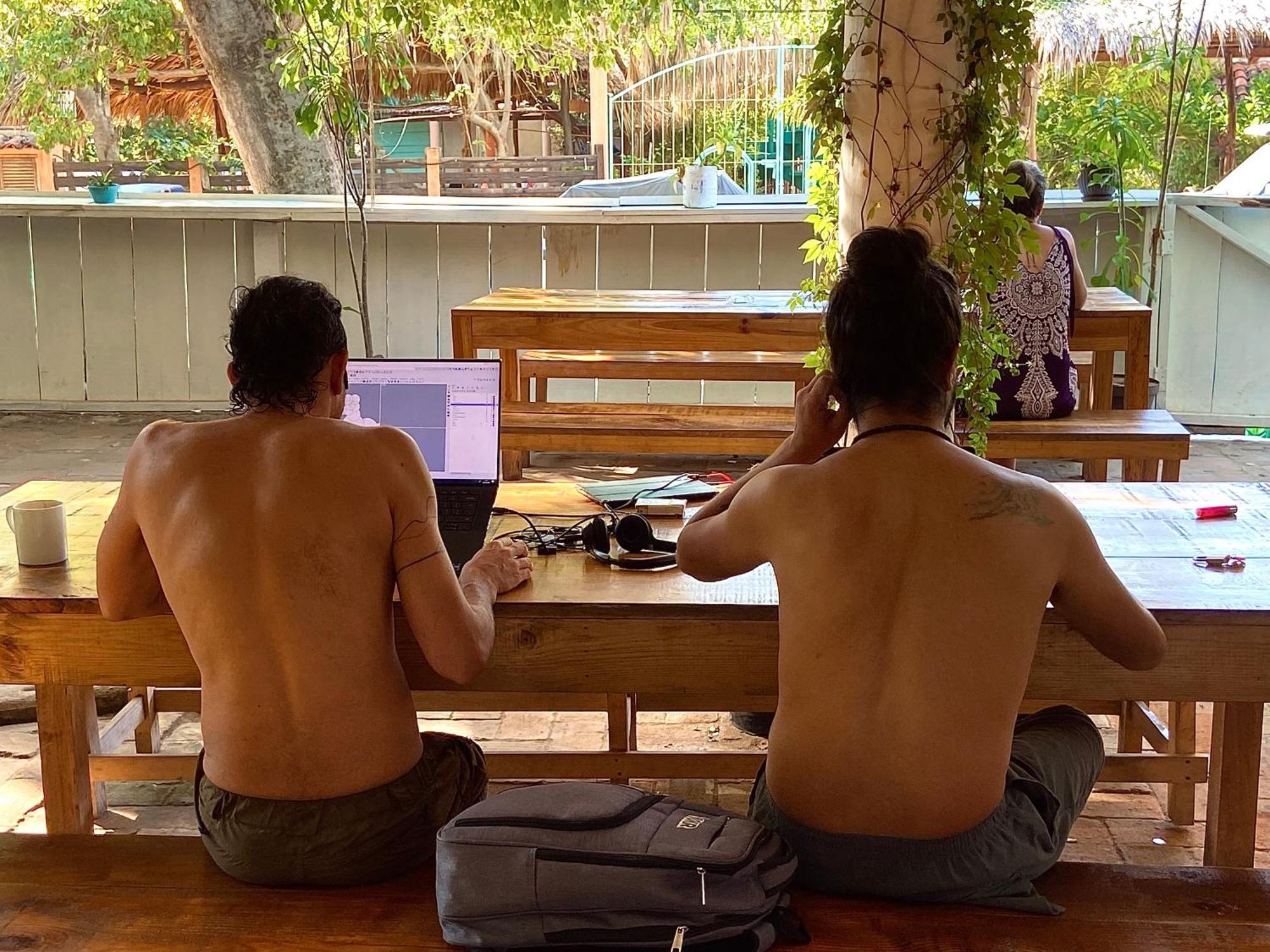 Maracuya Hostal Zipolite - Coworking Space Ngoại thất bức ảnh